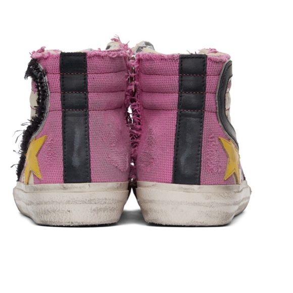 Golden Goose canvas classic slide sneakers - Picture 7 of 8